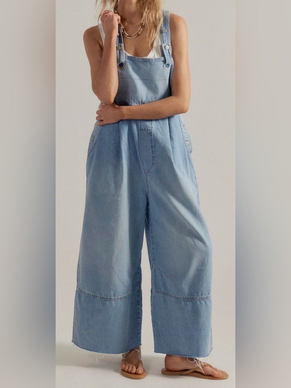 Free People We the Free Rambler Overalls